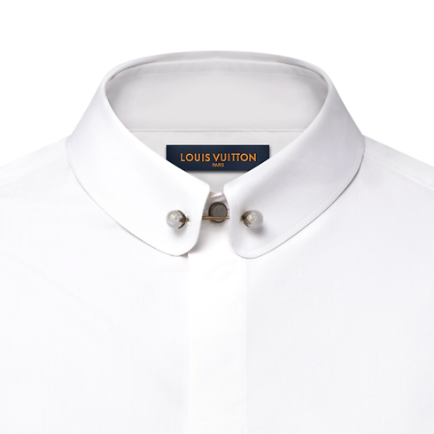 Ready-to-Wear Shirts Silk-Blend Evening Shirt | Louis Vuitton ® (Product zoom)