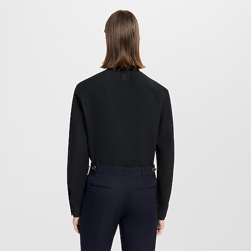 Ready-to-Wear Shirts Silk-Blend Evening Shirt | Louis Vuitton ® (Product zoom)