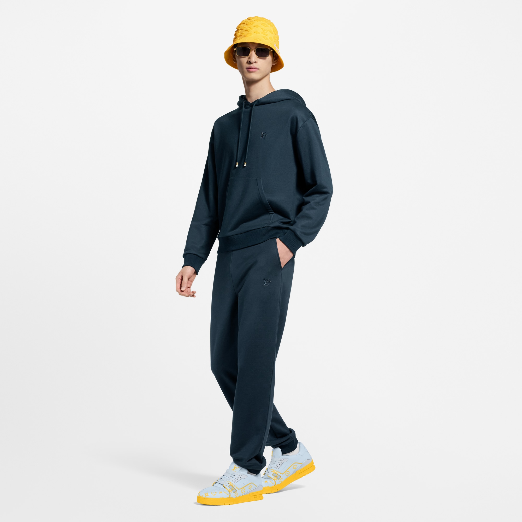  Ready-to-Wear Knitwear and Sweatshirts Silk Blend Signature Hoodie | Louis Vuitton ® (Product zoom)