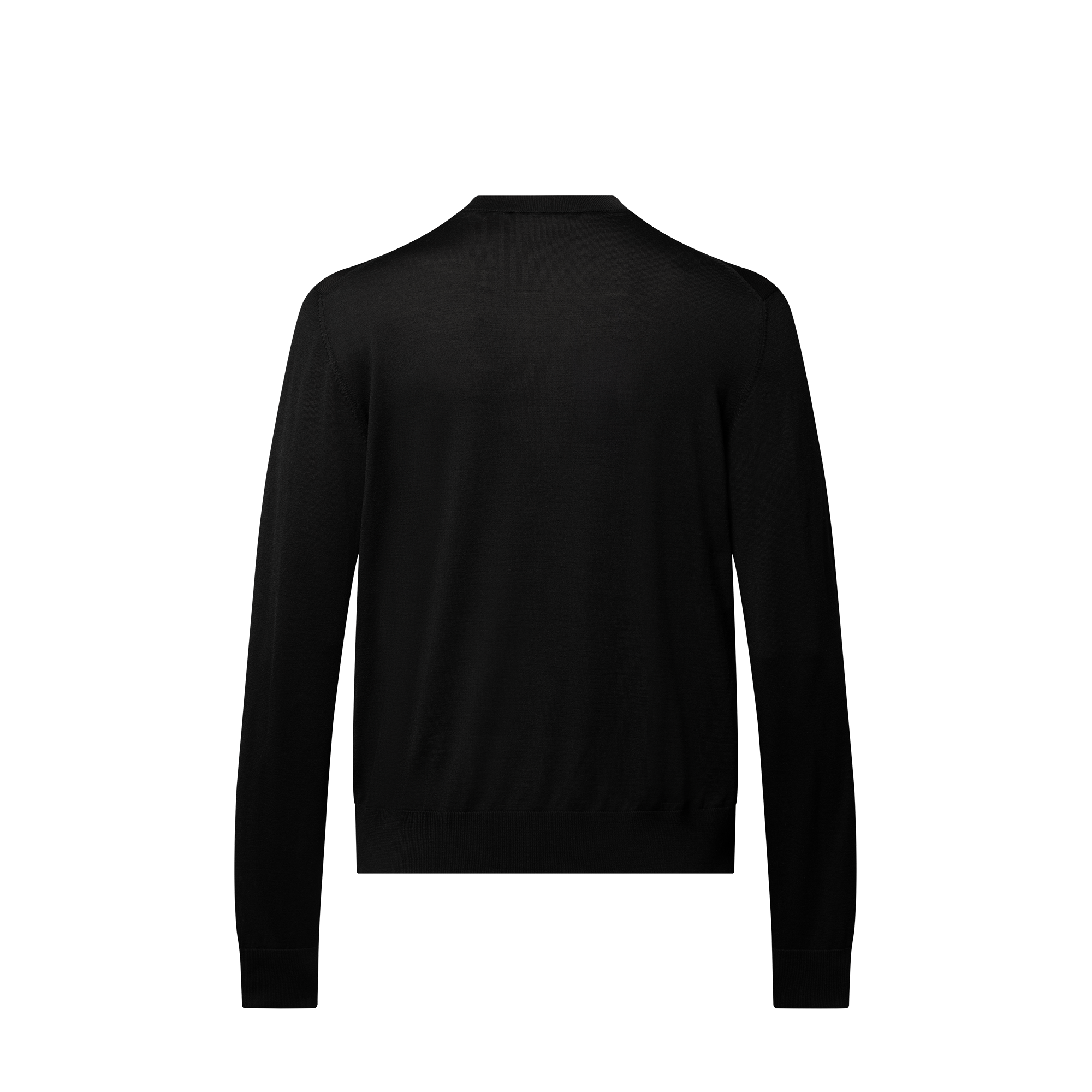  Ready-to-Wear All Ready-to-Wear Silk, Cashmere And Wool Blend Crewneck | Louis Vuitton ® (Product zoom)