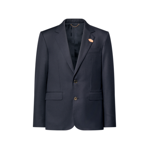 Ready-to-Wear All Ready-to-Wear Silk Cashmere Single-Breasted Gaston Jacket | Louis Vuitton ® (Product zoom)