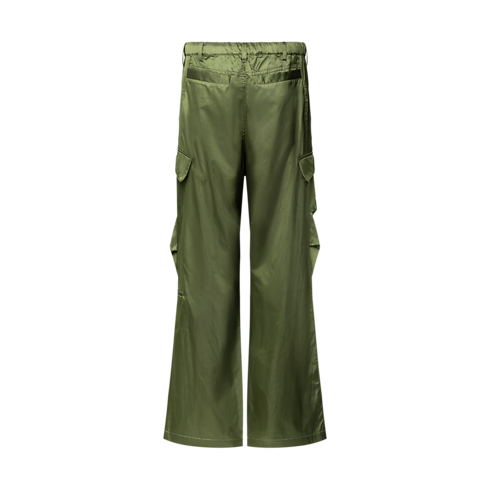 Ready-to-Wear Pants Silk Cotton Cargo Pants | Louis Vuitton ® (Product zoom)
