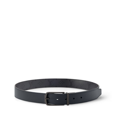 Monogram Midnight Accessories Belts Slender Monogram Midnight 35mm Reversible Belt | Louis Vuitton ® (Product zoom)