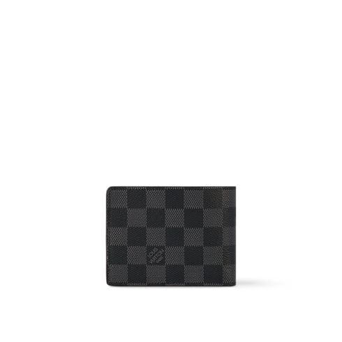 Damier Graphite Canvas Small Leather Goods All Small Leather Goods Slender Wallet | Louis Vuitton ® (Product zoom)