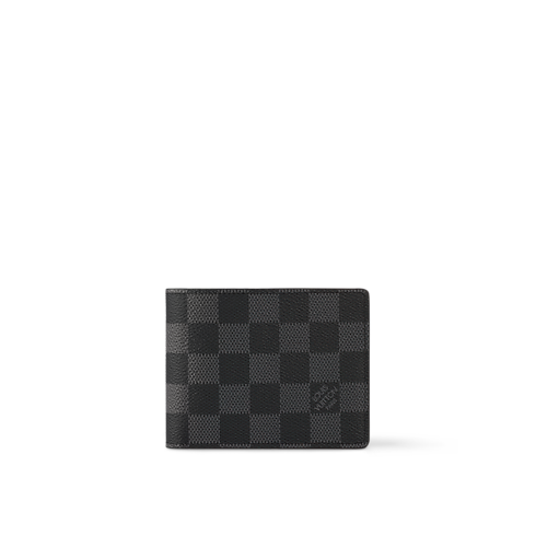 Damier Graphite Canvas Small Leather Goods All Small Leather Goods Slender Wallet | Louis Vuitton ® (Product zoom)