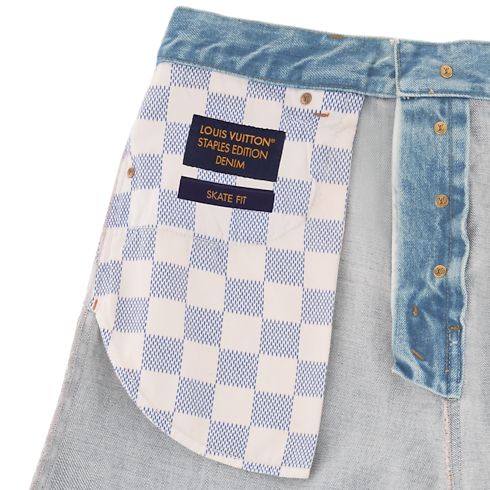 Ready-to-Wear Denim Slim Fit Denim Pants | Louis Vuitton ® (Product zoom)