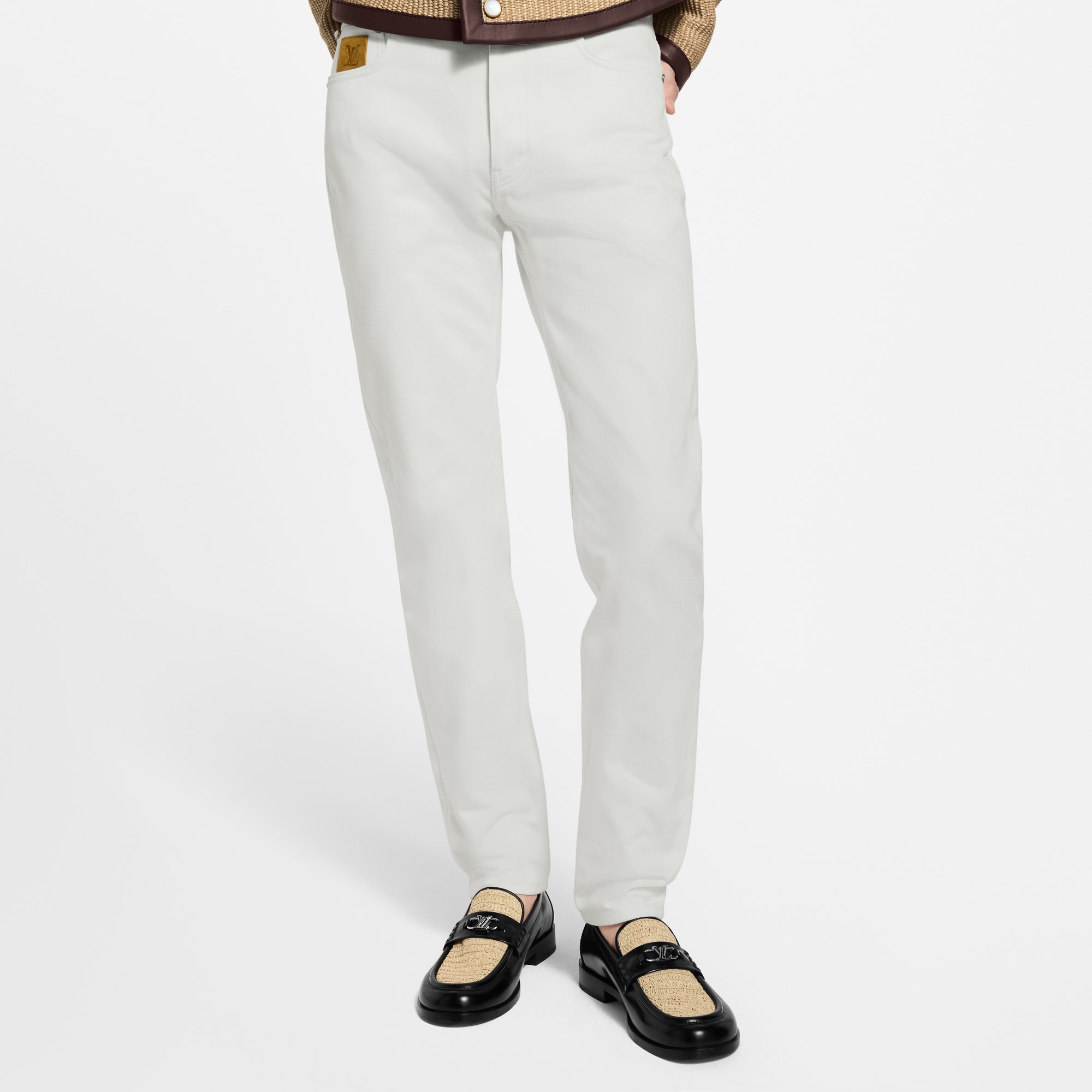  Ready-to-Wear Denim Slim Fit Denim Pants | Louis Vuitton ® (Product zoom)