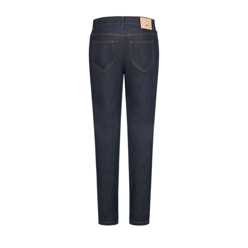 Ready-to-Wear Denim Slim Stretch Denim Pants | Louis Vuitton ® (Product zoom)