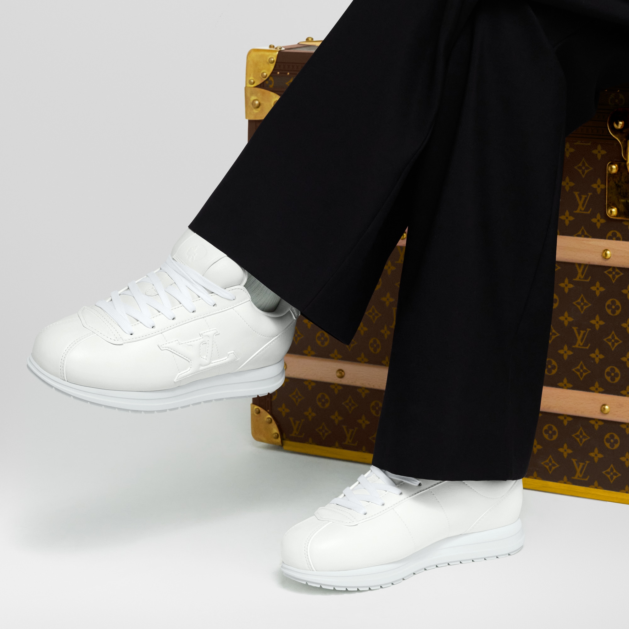  Souliers Sneakers Sneaker LV BUTTERSOFT | Louis Vuitton ® (Zoom produit)