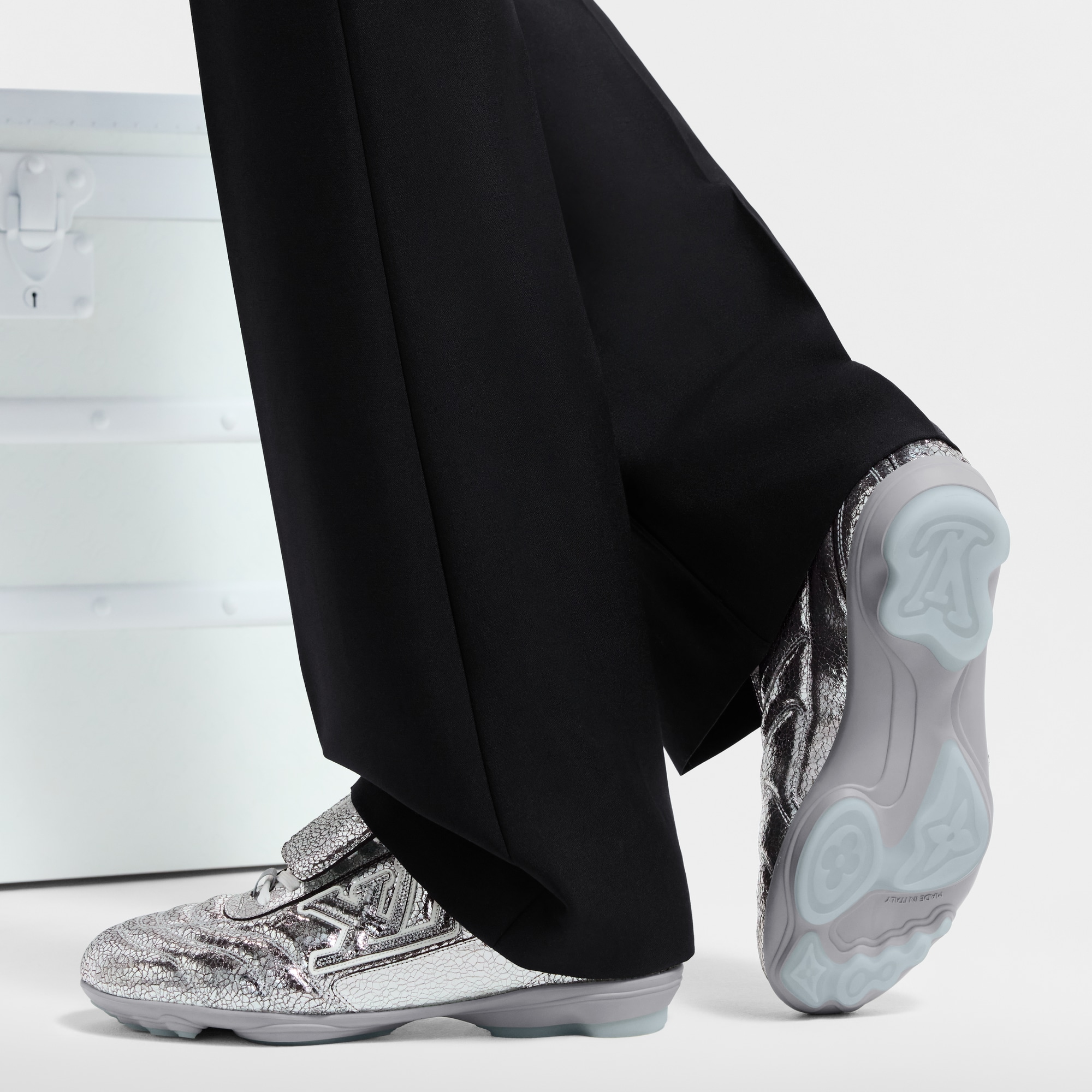  Souliers Sneakers Sneaker LV Footprint Soccer | Louis Vuitton ® (Zoom produit)