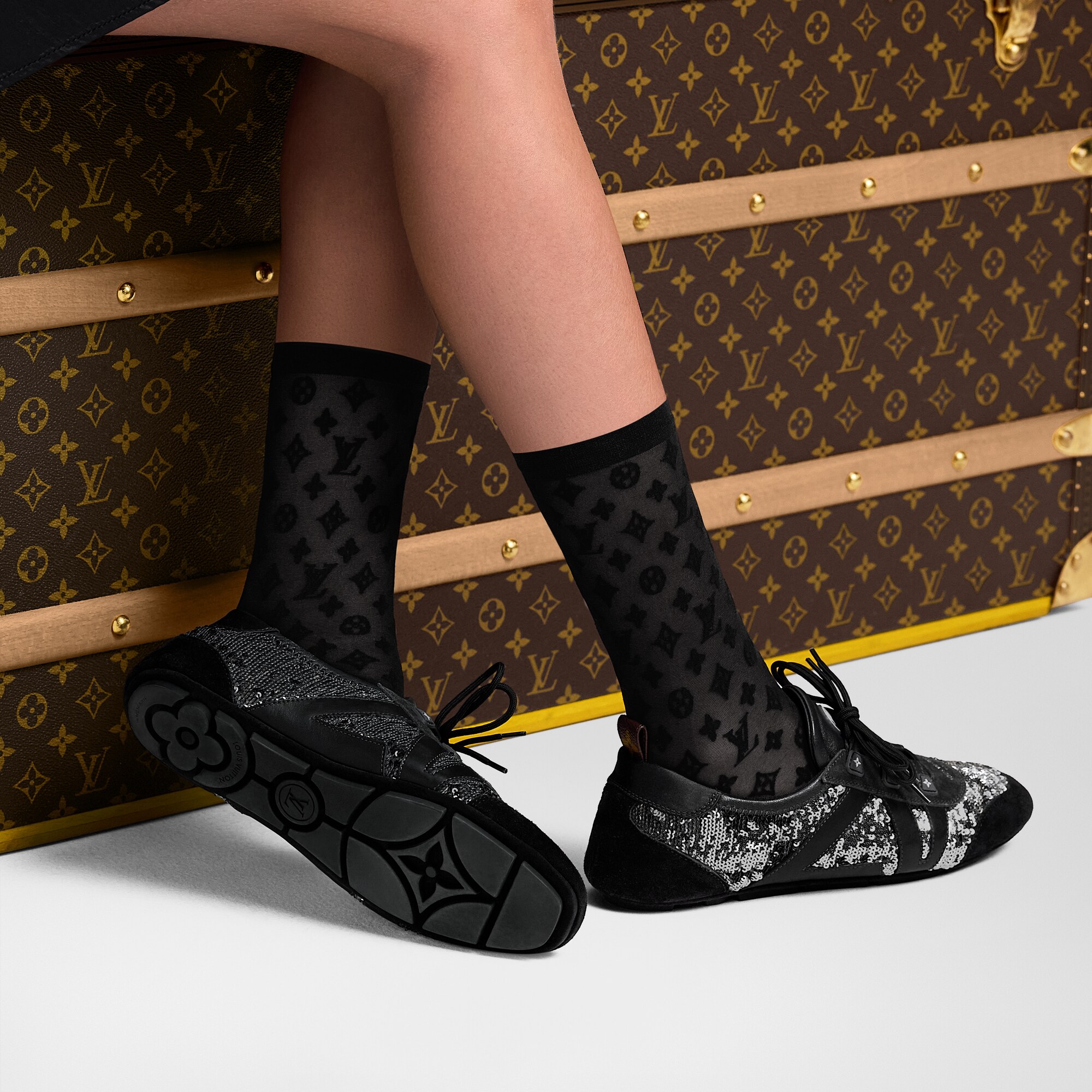  Souliers Sneakers Sneaker LV Sneakerina | Louis Vuitton ® (Zoom produit)