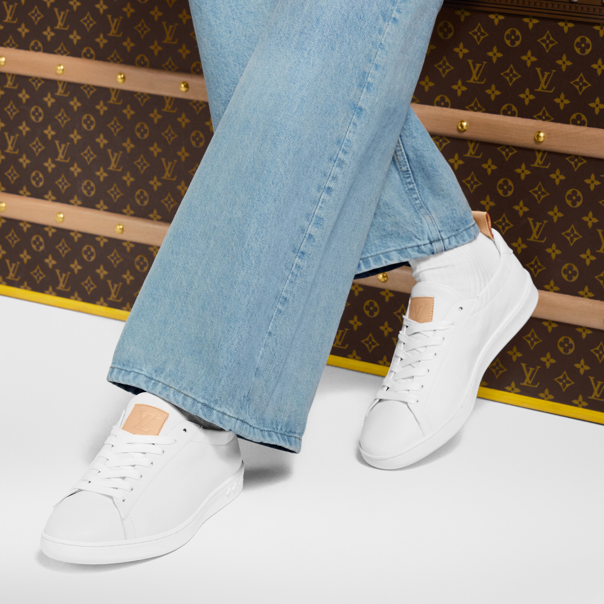  Souliers Sneakers Sneaker LV Soft | Louis Vuitton ® (Zoom produit)
