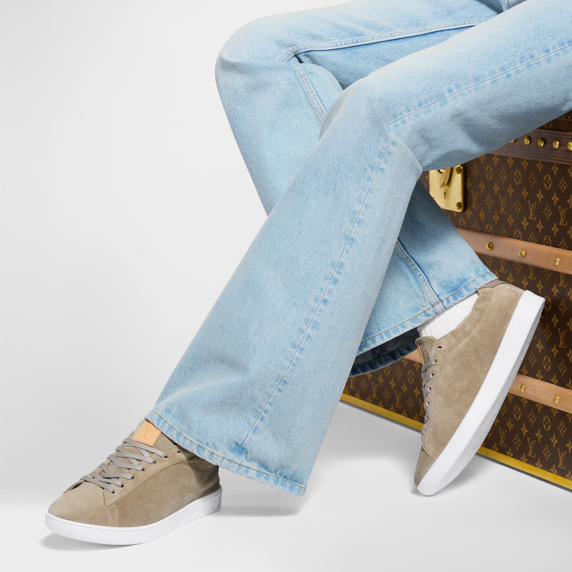  Souliers Sneakers Sneaker LV Soft | Louis Vuitton ® (Zoom produit)