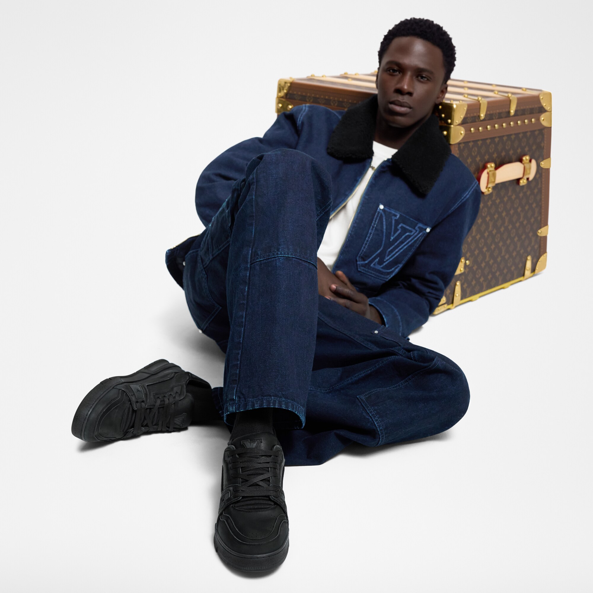  Souliers Sneakers Sneaker LV Trainer | Louis Vuitton ® (Zoom produit)