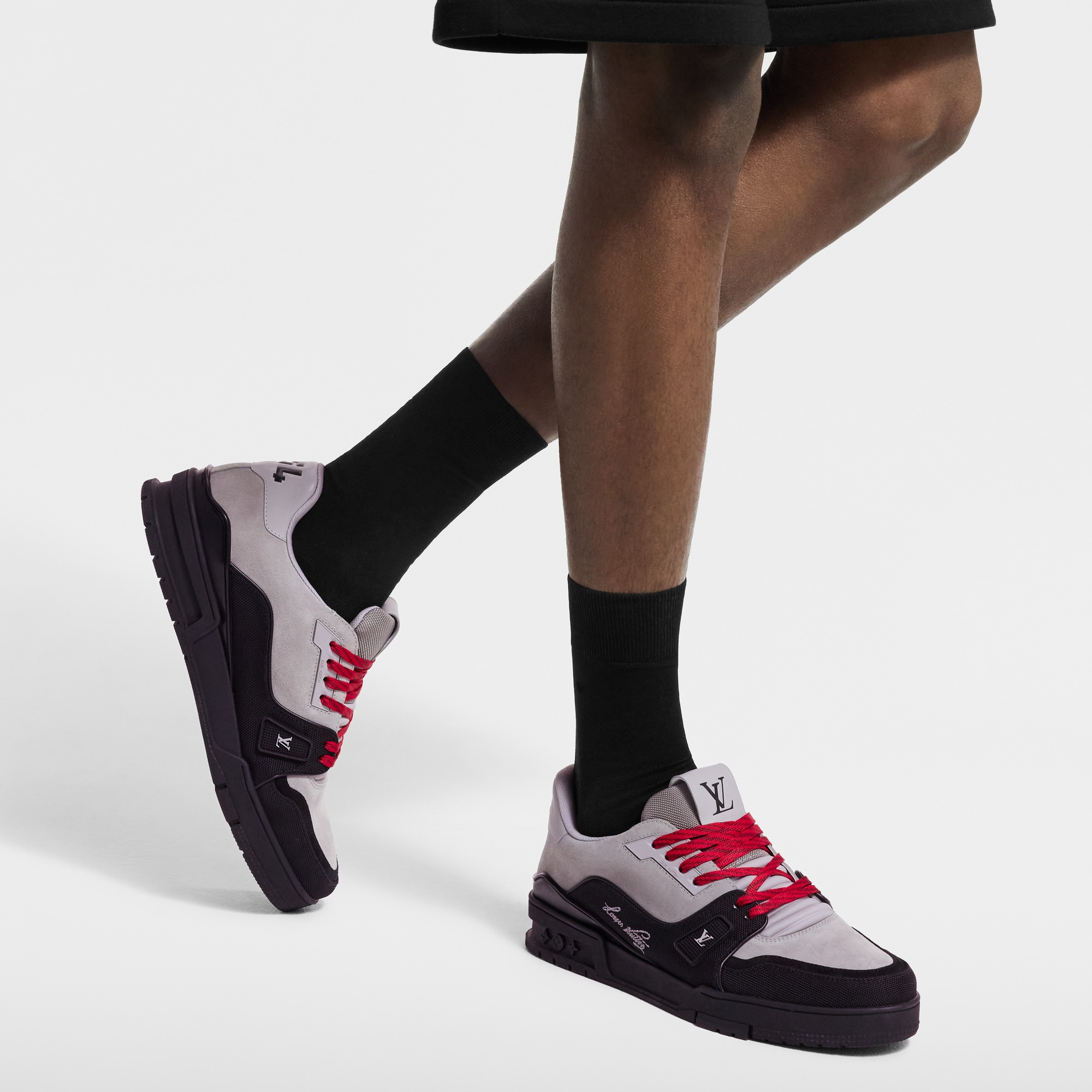  Souliers Sneakers Sneaker LV Trainer | Louis Vuitton ® (Zoom produit)