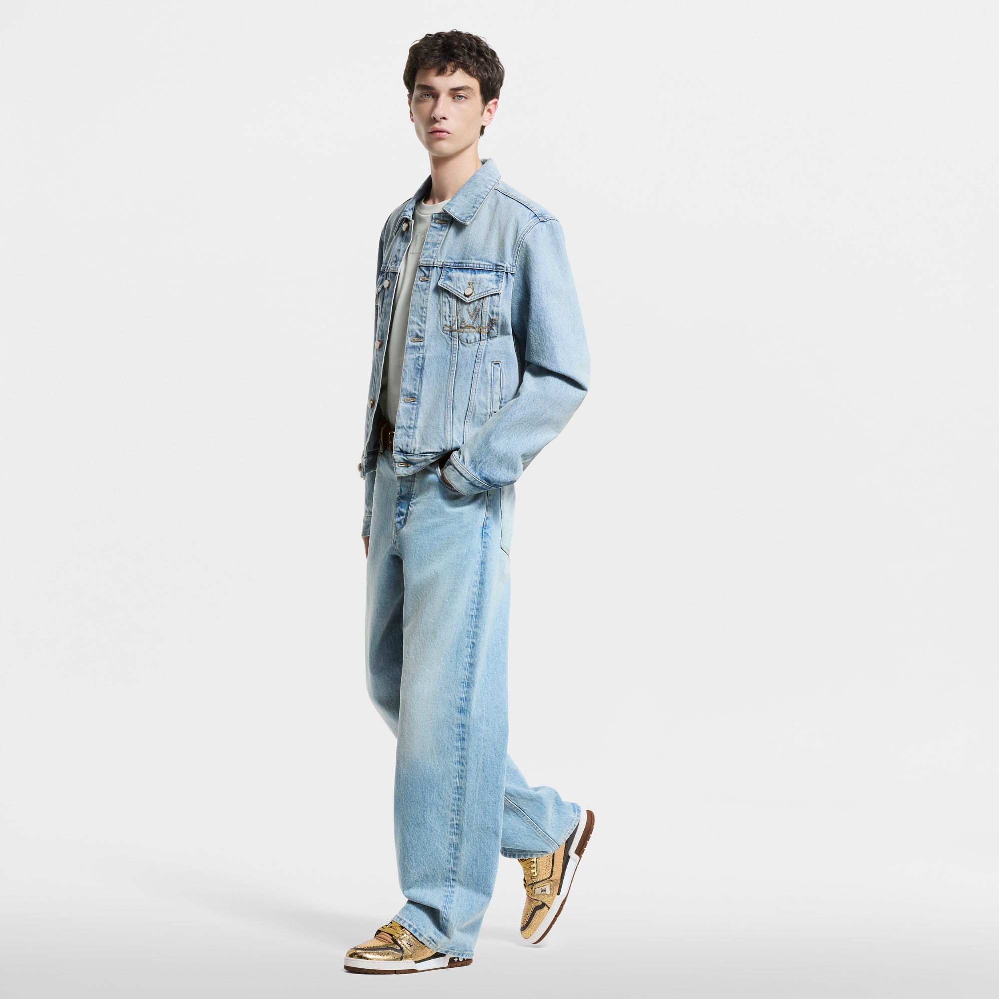  Souliers Sneakers Sneaker LV Trainer | Louis Vuitton ® (Zoom produit)