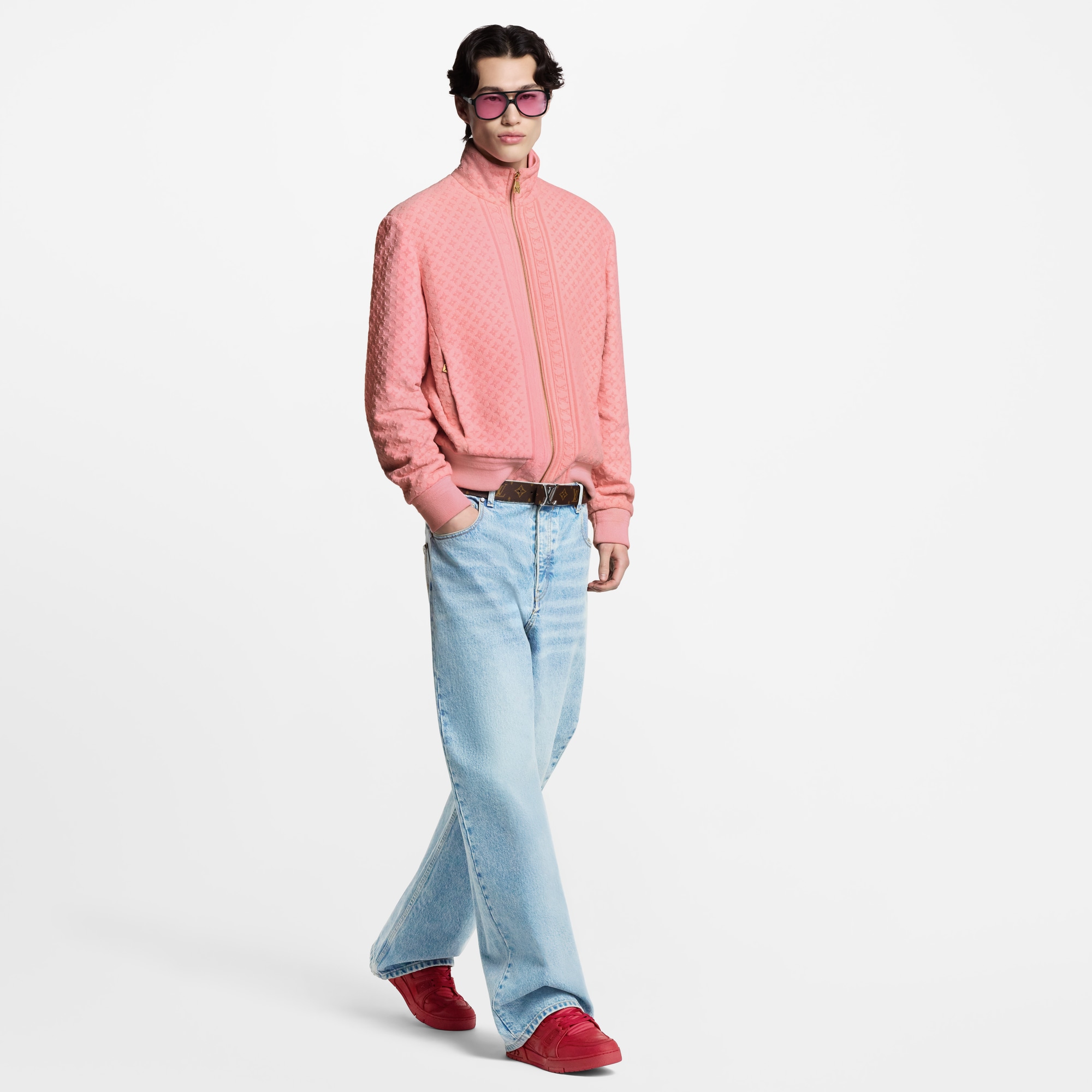  Souliers Sneakers Sneaker LV Trainer Distressed | Louis Vuitton ® (Zoom produit)