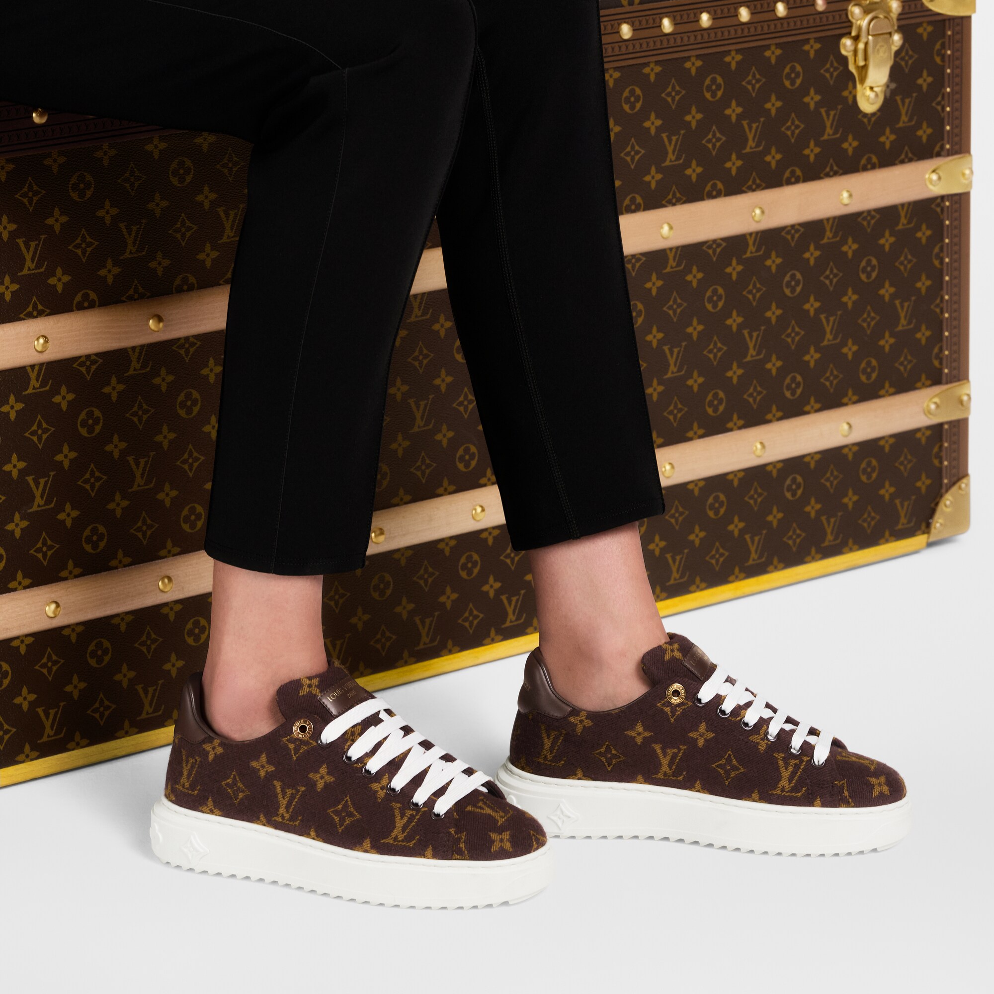  Souliers Sneakers Sneaker Time Out | Louis Vuitton ® (Zoom produit)