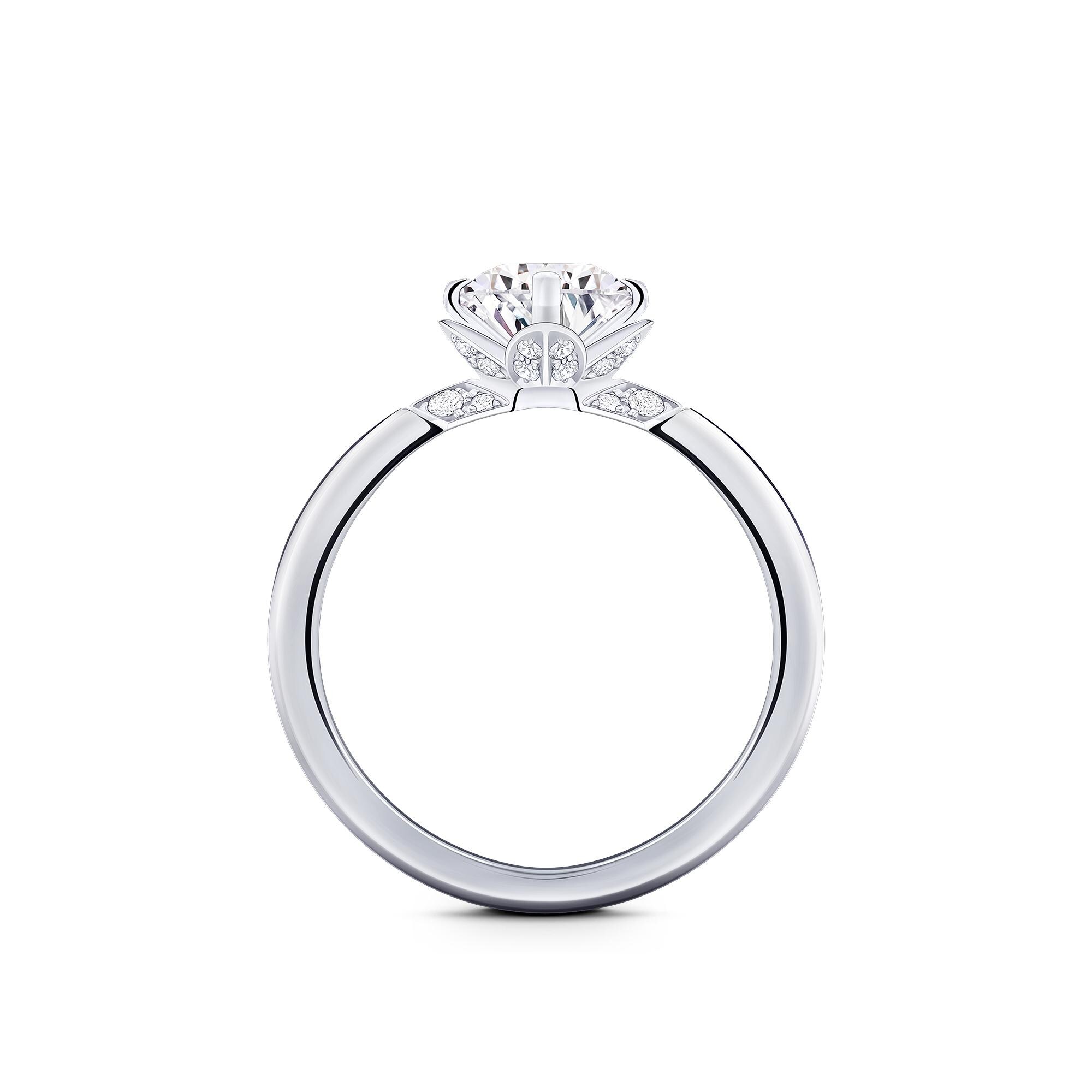 Collections LV Diamonds Solitaire LV Diamonds, taille brillant | Louis Vuitton ® (Zoom produit)