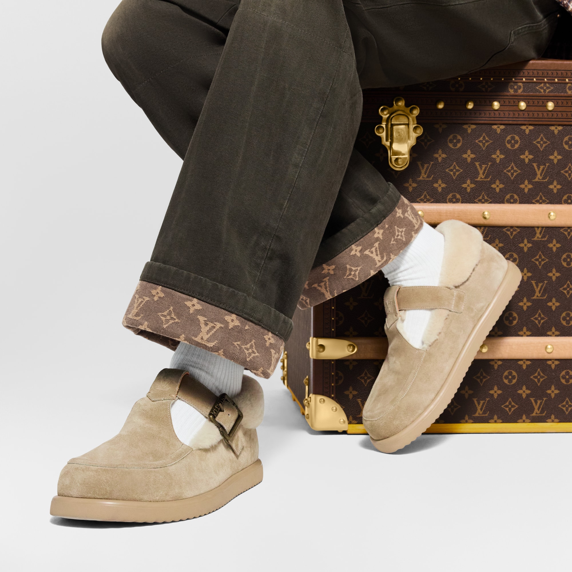  Souliers Lacets et Boucles Soulier baby LV Easy | Louis Vuitton ® (Zoom produit)