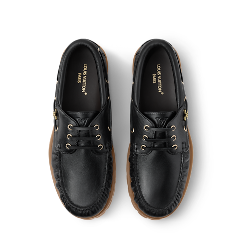 Soulier bateau LV City Ranger vue intérieure