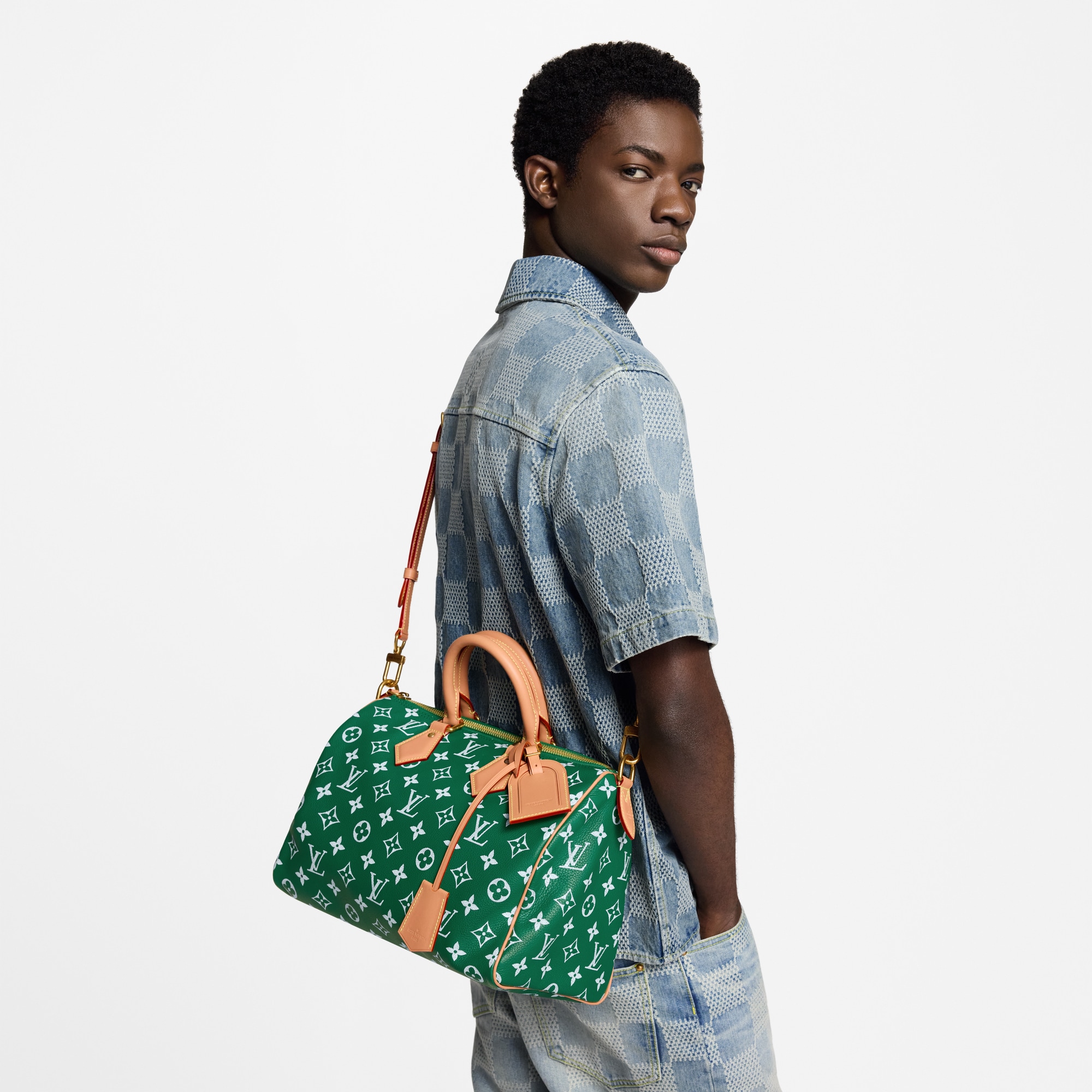 Autres Cuirs Monogram Leather Goods and Travel Speedy P9 Speedy P9 Bandoulière 30 | Louis Vuitton ® (Product zoom)