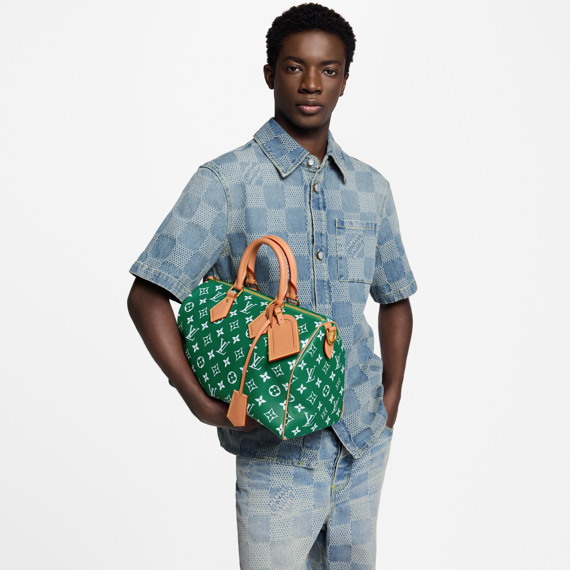 Autres Cuirs Monogram Leather Goods and Travel Speedy P9 Speedy P9 Bandoulière 30 | Louis Vuitton ® (Product zoom)