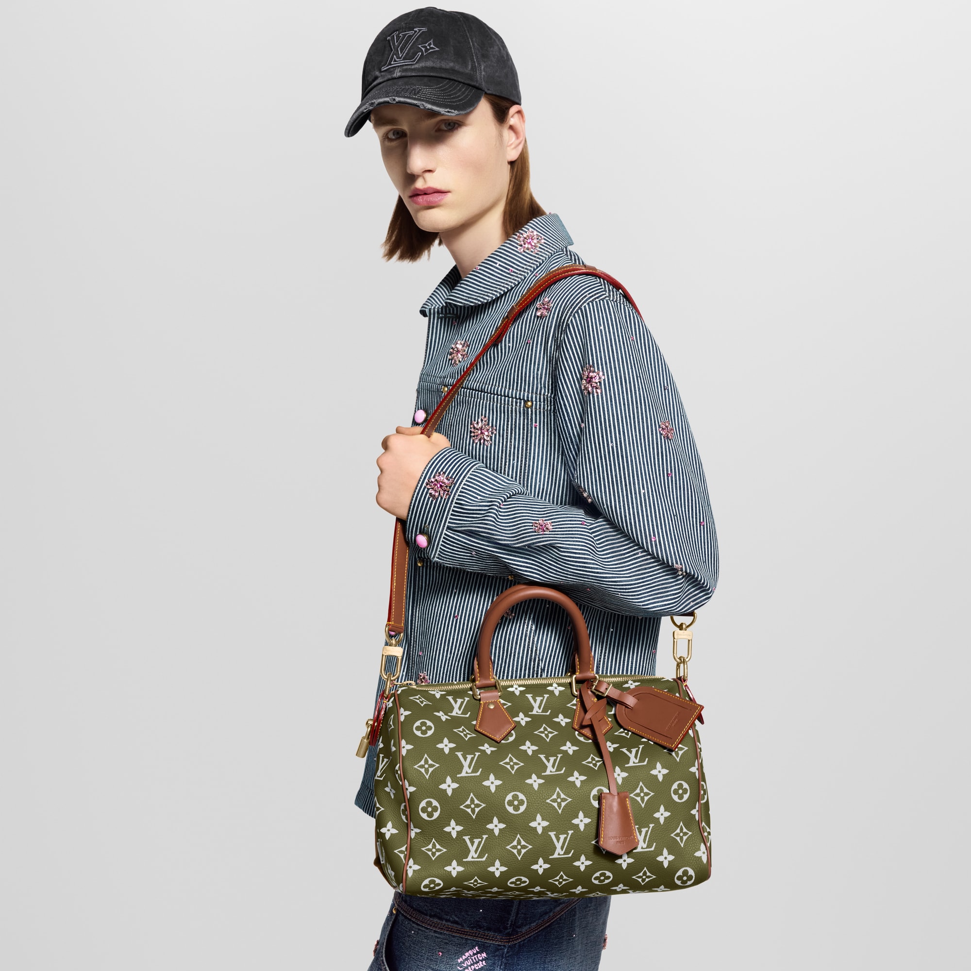 Autres Cuirs Monogram Leather Goods and Travel Speedy P9 Speedy P9 Bandoulière 30 | Louis Vuitton ® (Product zoom)