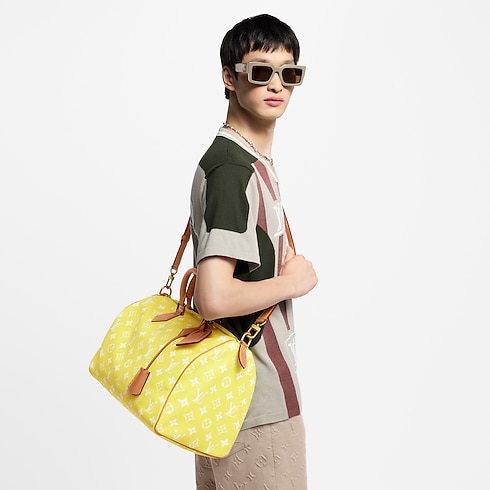 Autres Cuirs Monogram Leather Goods and Travel Speedy P9 Speedy P9 Bandoulière 40 | Louis Vuitton ® (Product zoom)