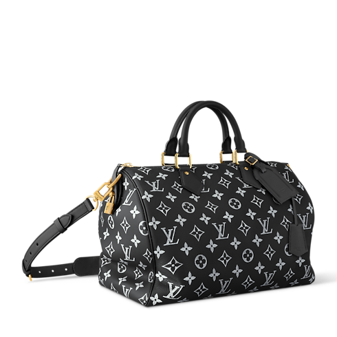 H40 Speedy P9 } Speedy P9 Bandoulière 40 | Louis Vuitton ® (Product zoom)