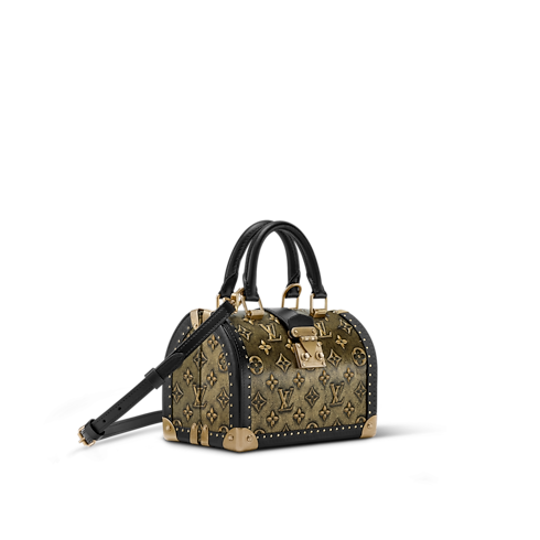 Autres Cuirs Monogram Trunks and Boxes Boxes Speedy Trunk 20 | Louis Vuitton ® (Product zoom)