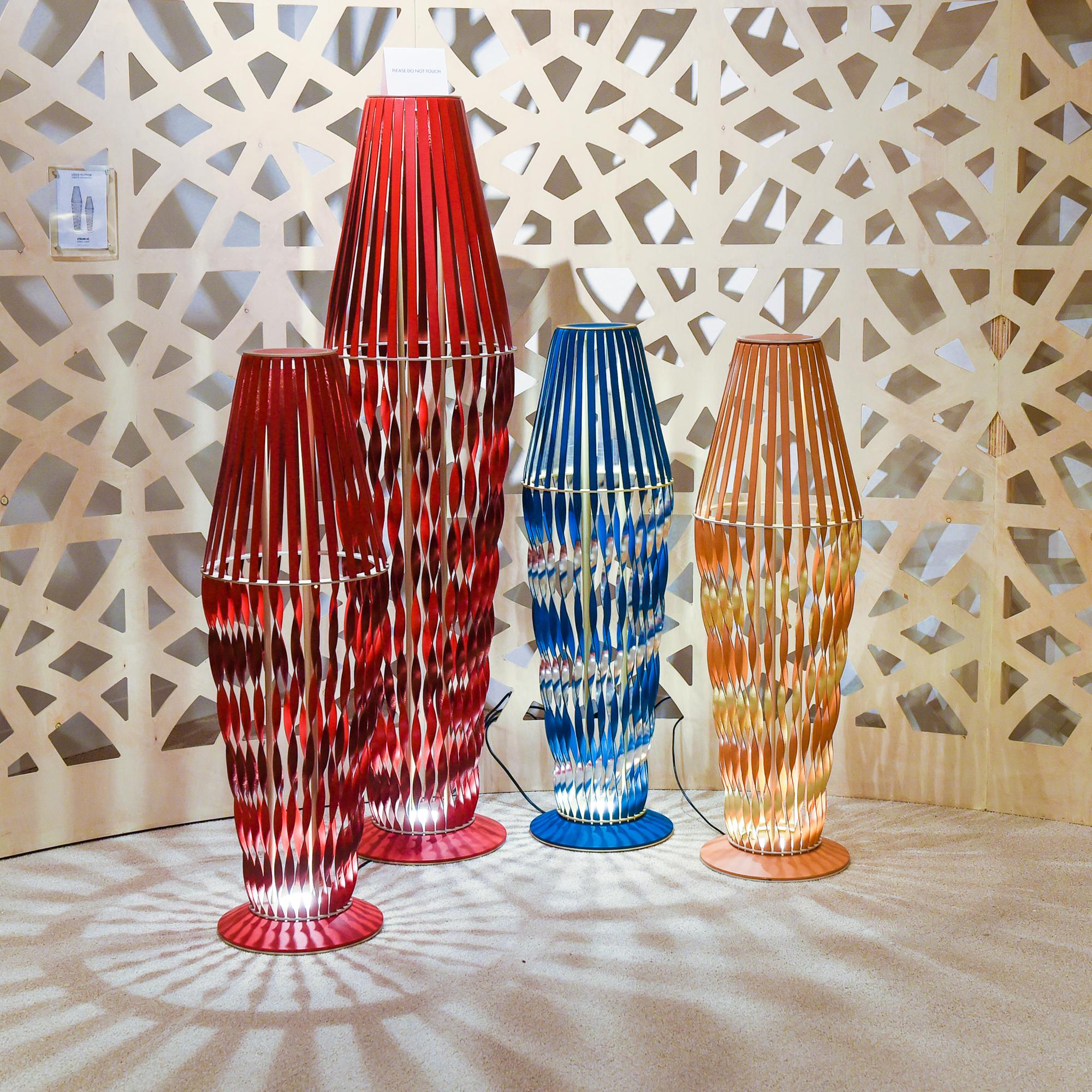  Highlights Art of Living Campaign Spiral Lamp GM By Atelier OÏ | Louis Vuitton ® (Product zoom)