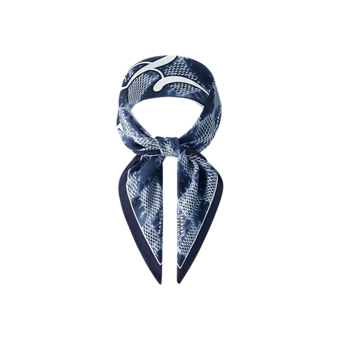 S00 Accessories Silk and Bandanas Splash Damier Silk Square | Louis Vuitton ® (Product zoom)