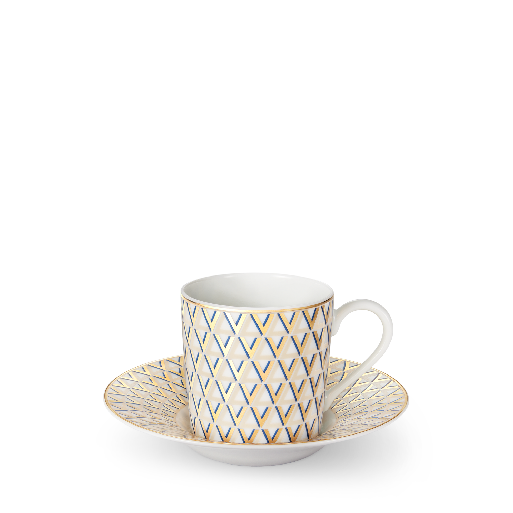  Home and Art of Dining Art of Dining Splendor Set of 2 Coffee Cups and Saucers  | Louis Vuitton ® (Product zoom)