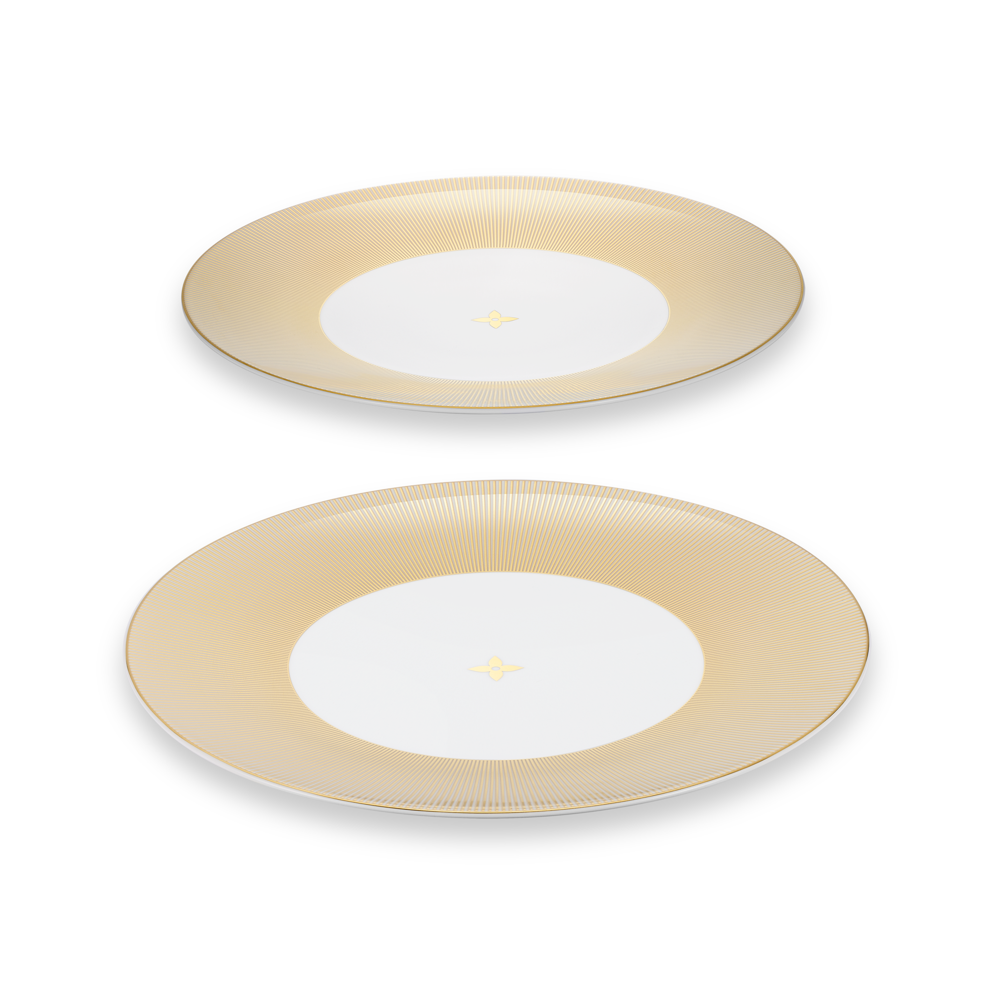  Home and Art of Dining Art of Dining Splendor Set Of 2 Presentation Plates  | Louis Vuitton ® (Product zoom)