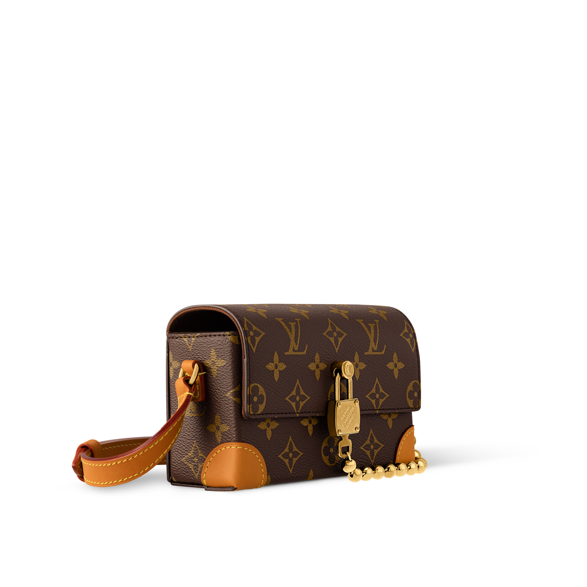 Monogram Archive Small Leather Goods Mini Bags Steamer Wearable Wallet | Louis Vuitton ® (Product zoom)
