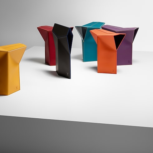 Home and Art of Dining Furniture Stool By Atelier Oï | Louis Vuitton ® (Product zoom)