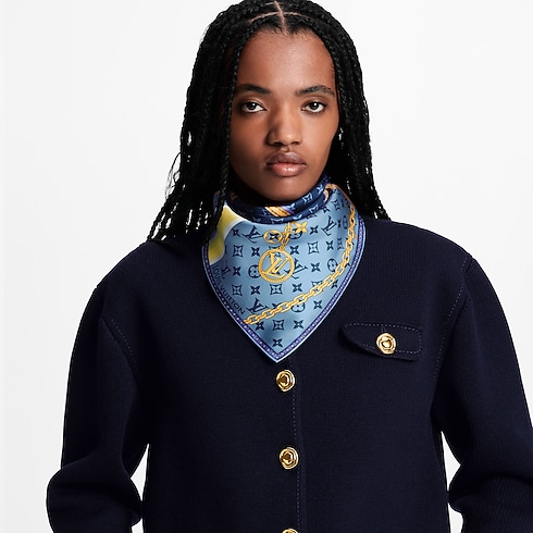 S00 Accessories Silk Squares and Bandeaus Strap And Trunk Square 70 | Louis Vuitton ® (Product zoom)