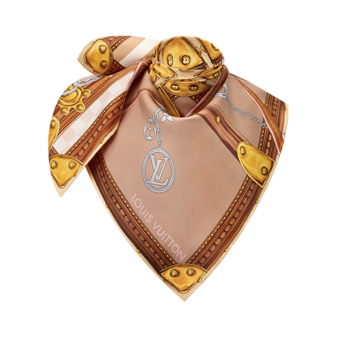 S00 Accessories Silk Squares and Bandeaus Strap And Trunk Square 90 | Louis Vuitton ® (Product zoom)