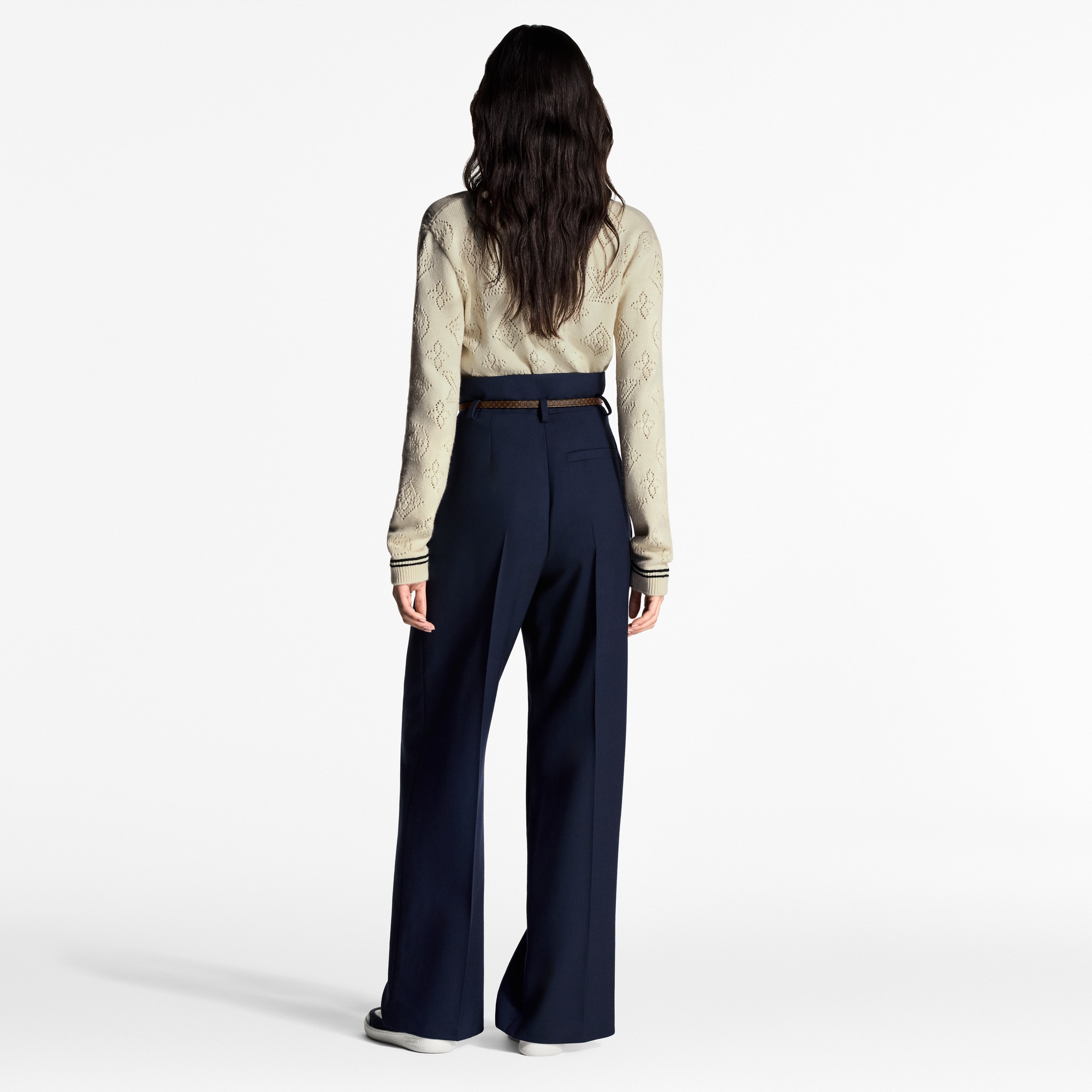  Ready-to-Wear Knitwear Stripe Accent Pullover  | Louis Vuitton ® (Product zoom)