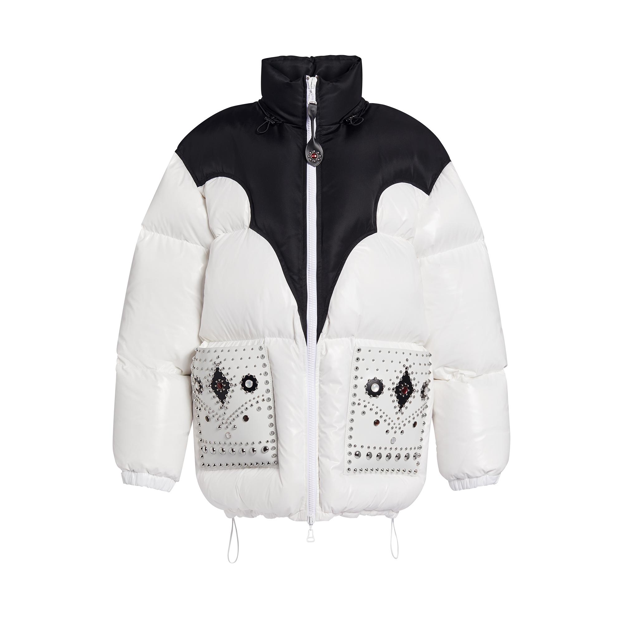  Discontinued Product Obs 3 Stud Pockets Oversized Down Jacket | Louis Vuitton ® (Product zoom)