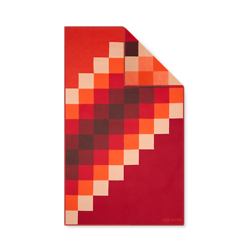 Home and Art of Dining Home Textiles Sunset Throw Blanket | Louis Vuitton ® (Product zoom)