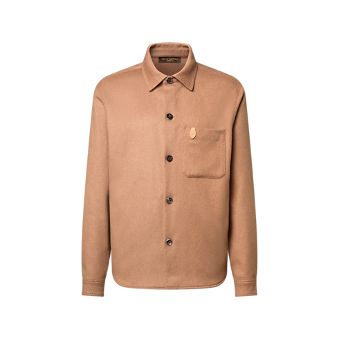 Prêt-à-Porter Tout le Prêt-à-Porter Surchemise en poil de chamelon | Louis Vuitton ® (Zoom produit)