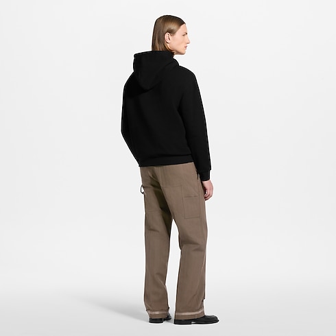Prêt-à-Porter Tout le Prêt-à-Porter Sweat à capuche avec détails emblématiques | Louis Vuitton ® (Zoom produit)