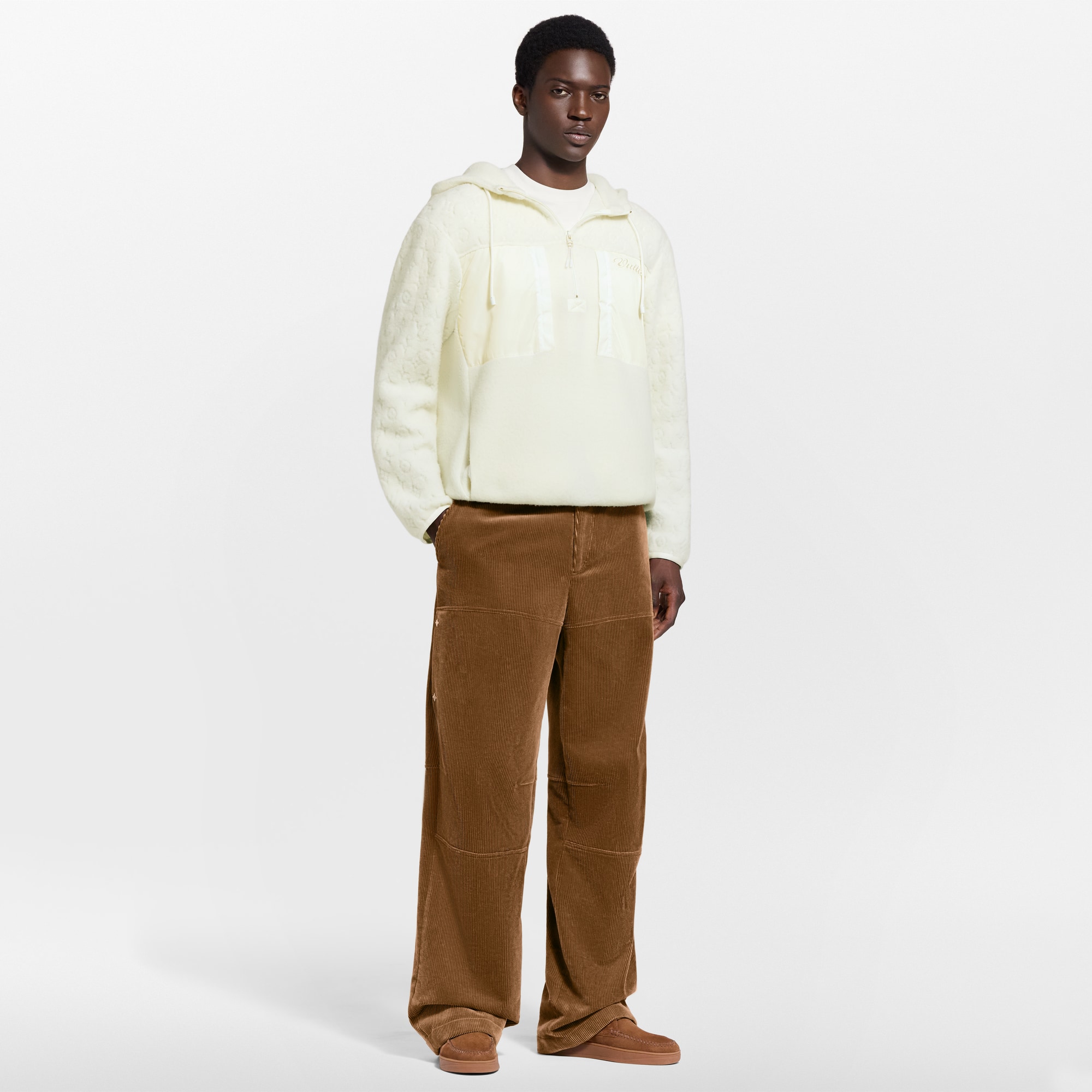  Homme LV Ski Sweat à capuche emblématique en laine technique | Louis Vuitton ® (Zoom produit)