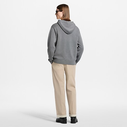 Prêt-à-Porter Tout le Prêt-à-Porter Sweat à capuche en jacquard Monogram Gradient | Louis Vuitton ® (Zoom produit)