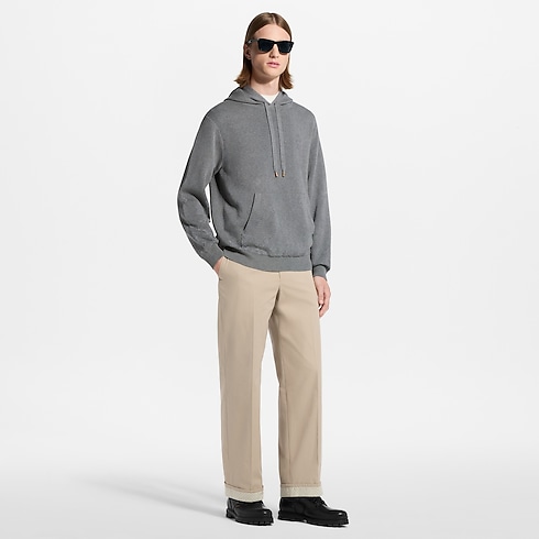 Prêt-à-Porter Tout le Prêt-à-Porter Sweat à capuche en jacquard Monogram Gradient | Louis Vuitton ® (Zoom produit)