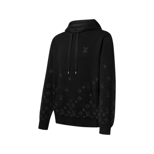 Prêt-à-Porter Tout le Prêt-à-Porter Sweat à capuche en jacquard Monogram Gradient | Louis Vuitton ® (Zoom produit)