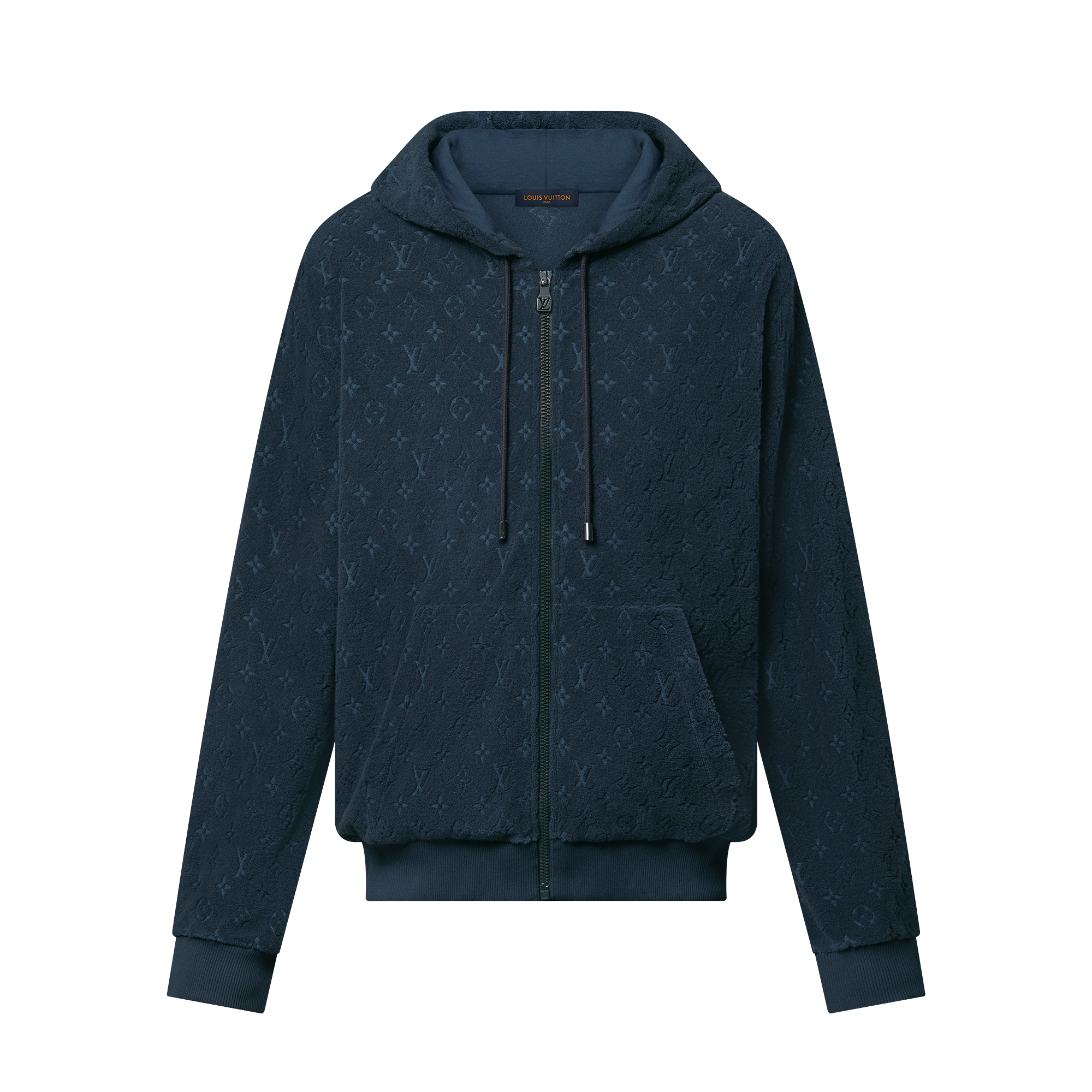  Prêt-à-Porter Tout le Prêt-à-Porter Sweat à capuche Monogram zippé en French Terry | Louis Vuitton ® (Zoom produit)