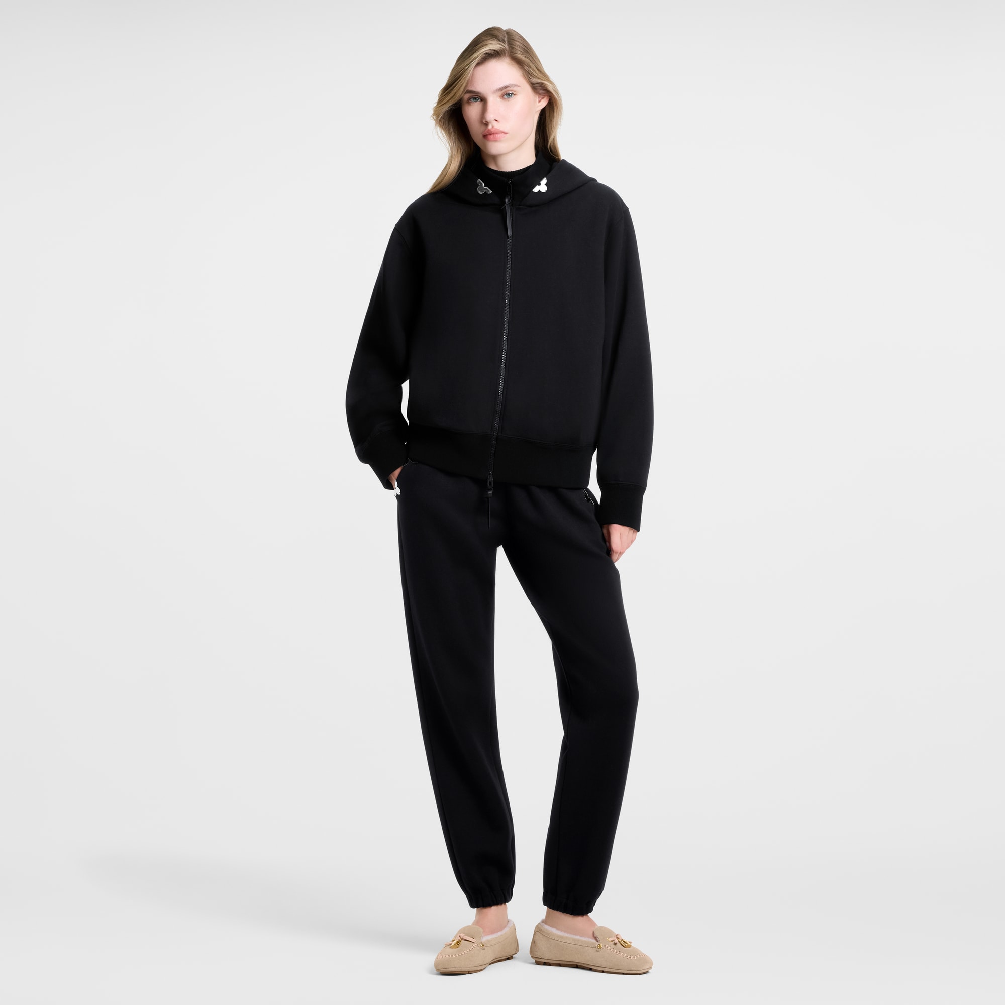  Prêt-à-Porter Manteaux et Vestes Sweatshirt à capuche avec détails Monogram | Louis Vuitton ® (Zoom produit)